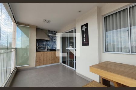 Varanda de apartamento à venda com 2 quartos, 93m² em Vila Valparaiso, Santo André