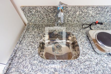 Studio à venda com 19m², 1 quarto e sem vagaDetalhe - Cozinha