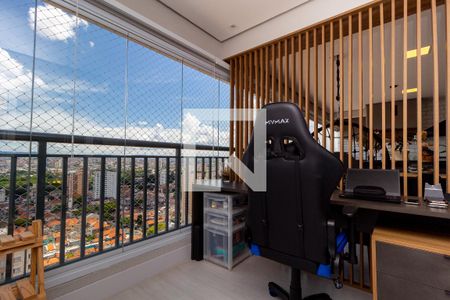 Apartamento à venda com 104m², 2 quartos e 2 vagasEscritório - Varanda
