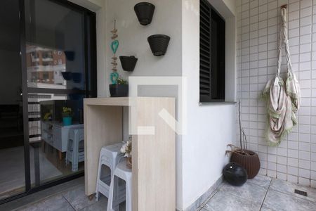 Varanda da Sala de apartamento à venda com 2 quartos, 68m² em Vila Suzana, São Paulo