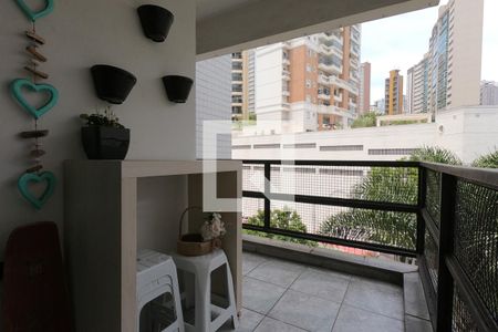 Varanda da Sala de apartamento à venda com 2 quartos, 68m² em Vila Suzana, São Paulo