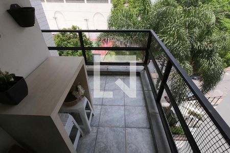 Varanda da Sala de apartamento à venda com 2 quartos, 68m² em Vila Suzana, São Paulo