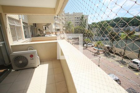 Varanda da Sala de apartamento à venda com 2 quartos, 64m² em Pechincha, Rio de Janeiro