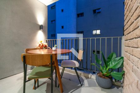 Apartamento à venda com 55m², 1 quarto e 1 vaga Apartamento à venda com 55m², 1 quarto e 1 vagaVaranda