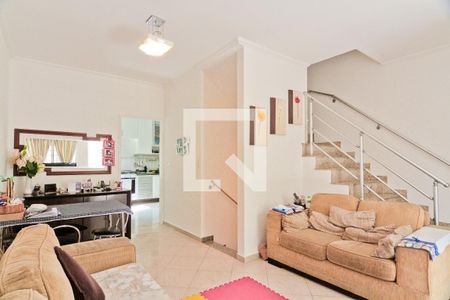 Sala de casa de condomínio à venda com 3 quartos, 161m² em Vila Ester (zona Norte), São Paulo