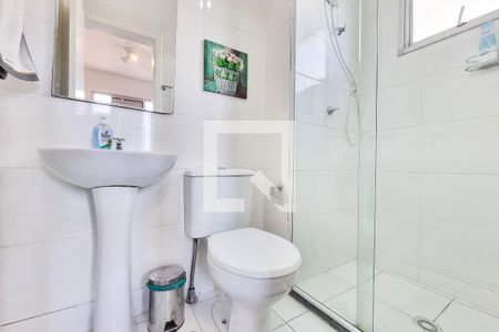 Banheiro da Suíte de apartamento para alugar com 2 quartos, 59m² em Jardim Uira, São José dos Campos