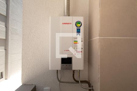 Sacada e área de serviço de apartamento para alugar com 1 quarto, 32m² em Centro, Osasco