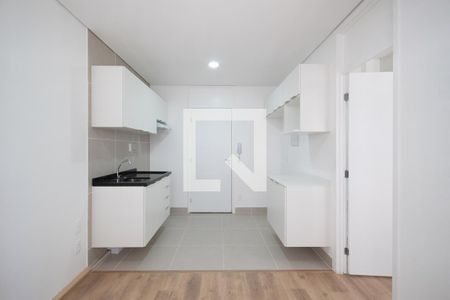Sala e cozinha de apartamento para alugar com 1 quarto, 32m² em Centro, Osasco