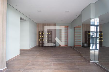 Apartamento para alugar com 32m², 1 quarto e 1 vaga Apartamento para alugar com 32m², 1 quarto e 1 vagaÁrea comum - Academia