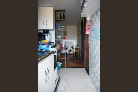 Cozinha de apartamento à venda com 2 quartos, 40m² em Novo Riacho, Contagem