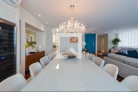 Sala de Jantar de apartamento à venda com 3 quartos, 280m² em Higienópolis, São Paulo