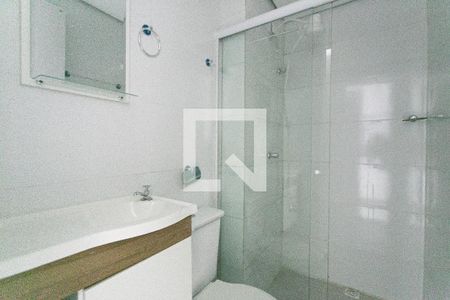 Banheiro de apartamento para alugar com 1 quarto, 22m² em Cidade Mãe do Céu, São Paulo