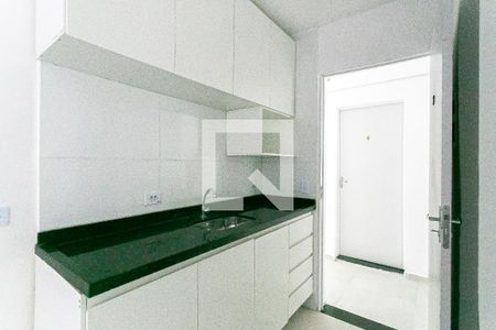 Cozinha de apartamento para alugar com 1 quarto, 22m² em Cidade Mãe do Céu, São Paulo