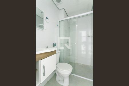 Banheiro de apartamento para alugar com 1 quarto, 22m² em Cidade Mãe do Céu, São Paulo