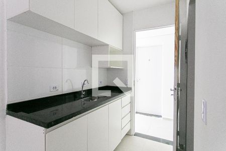 Cozinha de apartamento para alugar com 1 quarto, 22m² em Cidade Mãe do Céu, São Paulo