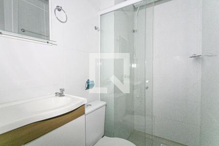 Banheiro de apartamento para alugar com 1 quarto, 22m² em Cidade Mãe do Céu, São Paulo
