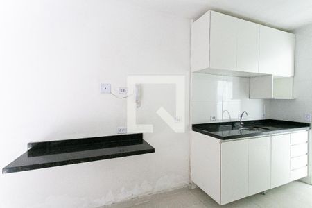 Cozinha de apartamento para alugar com 1 quarto, 22m² em Cidade Mãe do Céu, São Paulo