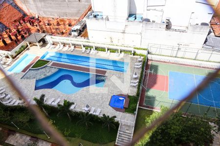 Vista da Varanda Gourmet de apartamento à venda com 3 quartos, 90m² em Campestre, Santo André