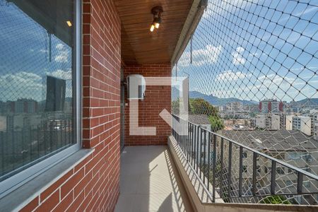 Sala Varanda de apartamento à venda com 2 quartos, 80m² em Tijuca, Rio de Janeiro