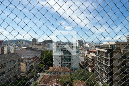 Sala Varanda Vista de apartamento à venda com 2 quartos, 80m² em Tijuca, Rio de Janeiro