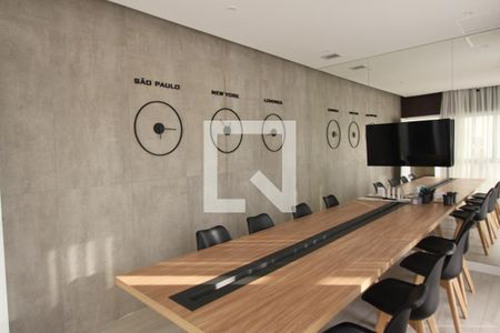 Apartamento para alugar com 34m², 2 quartos e sem vagaÁrea comum - Sala de reunião 