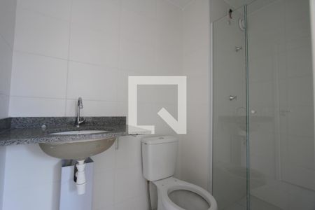 Banheiro do Quarto 1 de apartamento para alugar com 2 quartos, 34m² em Alto da Mooca, São Paulo