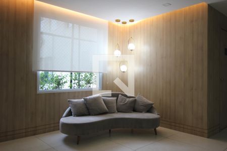 Apartamento para alugar com 34m², 2 quartos e sem vagaHall social