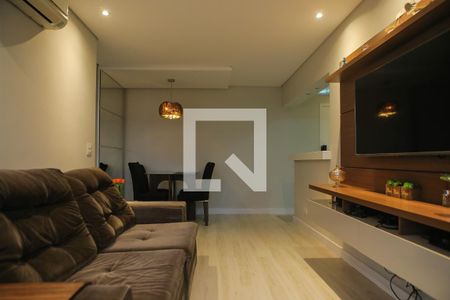 Sala de apartamento para alugar com 2 quartos, 70m² em Encruzilhada, Santos