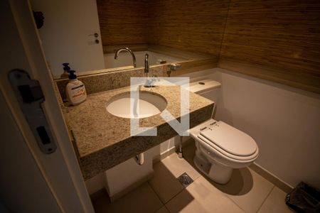 Lavabo de apartamento para alugar com 2 quartos, 138m² em Jardim Caravelas, São Paulo