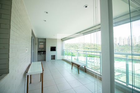Varanda  de apartamento para alugar com 2 quartos, 138m² em Jardim Caravelas, São Paulo