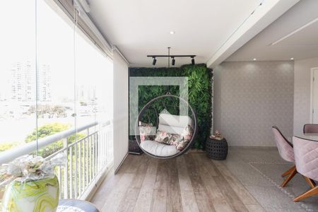 Varanda  de apartamento à venda com 2 quartos, 92m² em Tatuapé, São Paulo