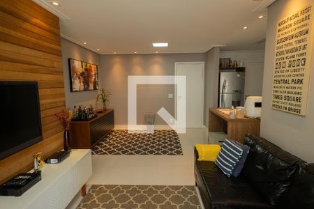 Sala de apartamento à venda com 3 quartos, 84m² em Centro, São Bernardo do Campo