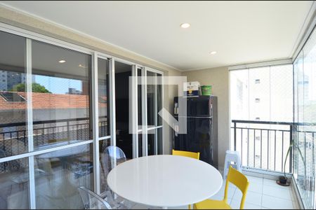 Varanda Gourmet de apartamento à venda com 2 quartos, 83m² em Vila Mascote, São Paulo