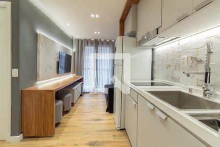 Apartamento à venda com 31m², 1 quarto e sem vagaCozinha 