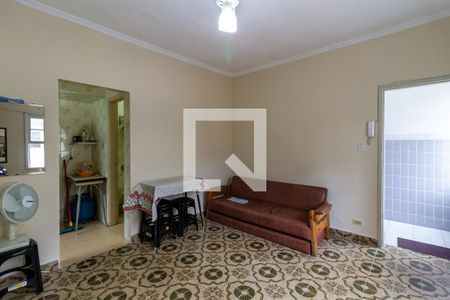 Sala/quarto de kitnet/studio para alugar com 1 quarto, 31m² em Boqueirão, Praia Grande