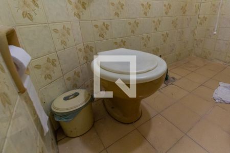 Detalhe do banheiro/área de serviço de kitnet/studio para alugar com 1 quarto, 31m² em Boqueirão, Praia Grande