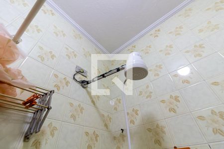 Detalhe do banheiro/área de serviço de kitnet/studio para alugar com 1 quarto, 31m² em Boqueirão, Praia Grande