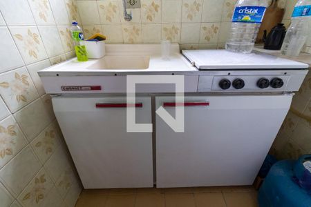 Studio para alugar com 31m², 1 quarto e 1 vagaDetalhe da cozinha