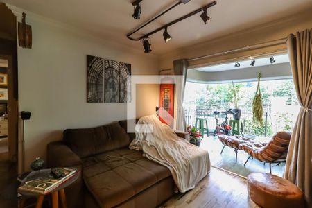 Sala de apartamento à venda com 2 quartos, 112m² em Paraíso do Morumbi, São Paulo