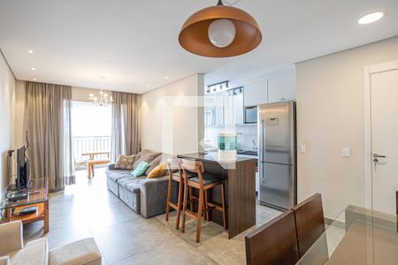Sala de apartamento para alugar com 3 quartos, 87m² em Continental, Osasco