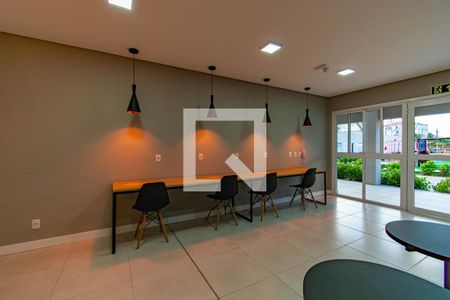 Área comum - Coworking de apartamento para alugar com 2 quartos, 56m² em Rio Branco, Canoas