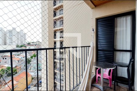 Varanda da Sala de apartamento à venda com 2 quartos, 70m² em Vila Rosalia, Guarulhos