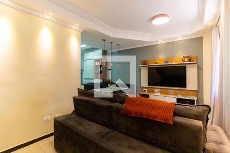 Sala de casa de condomínio para alugar com 3 quartos, 70m² em Vila Esperança, São Paulo