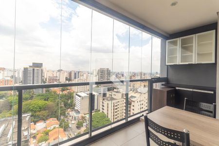 Varanda de apartamento para alugar com 1 quarto, 44m² em Pinheiros, São Paulo