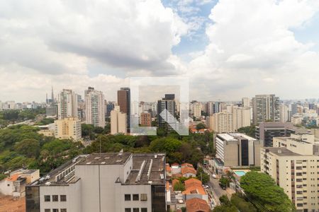 Vista da Varanda de apartamento para alugar com 1 quarto, 44m² em Pinheiros, São Paulo