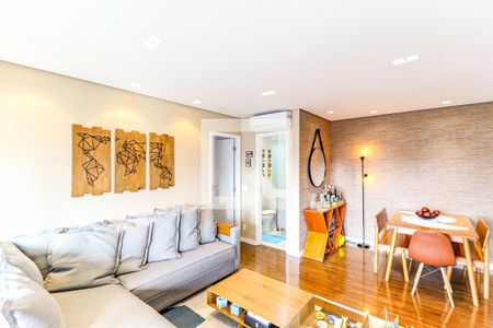 Sala de apartamento à venda com 1 quarto, 72m² em Chácara Santo Antônio (zona Sul), São Paulo