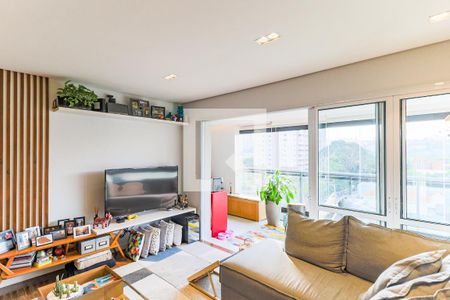 Sala de apartamento à venda com 1 quarto, 72m² em Chácara Santo Antônio (zona Sul), São Paulo