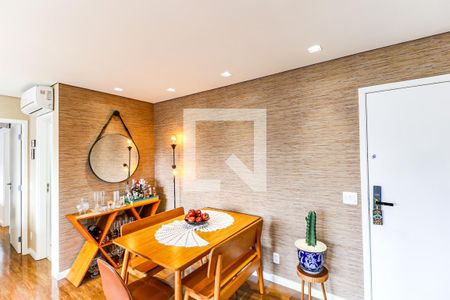 Sala de jantar de apartamento à venda com 1 quarto, 72m² em Chácara Santo Antônio (zona Sul), São Paulo