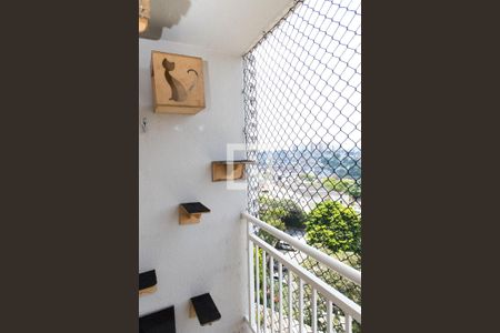 Varanda da Sala de apartamento à venda com 2 quartos, 48m² em Centro, Diadema