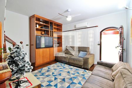 Sala de casa para alugar com 3 quartos, 185m² em Campestre, Santo André